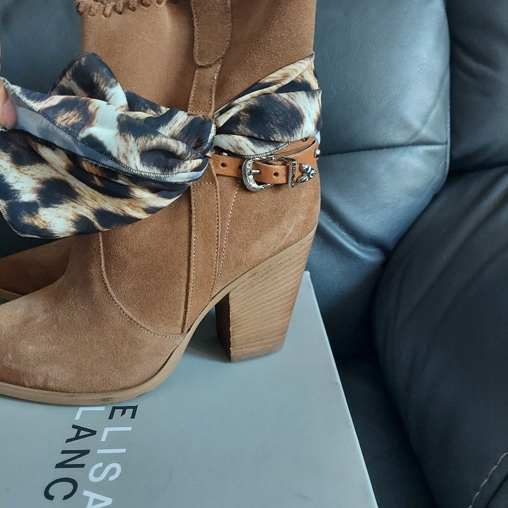 Suede Booties - Picture 6 of 9